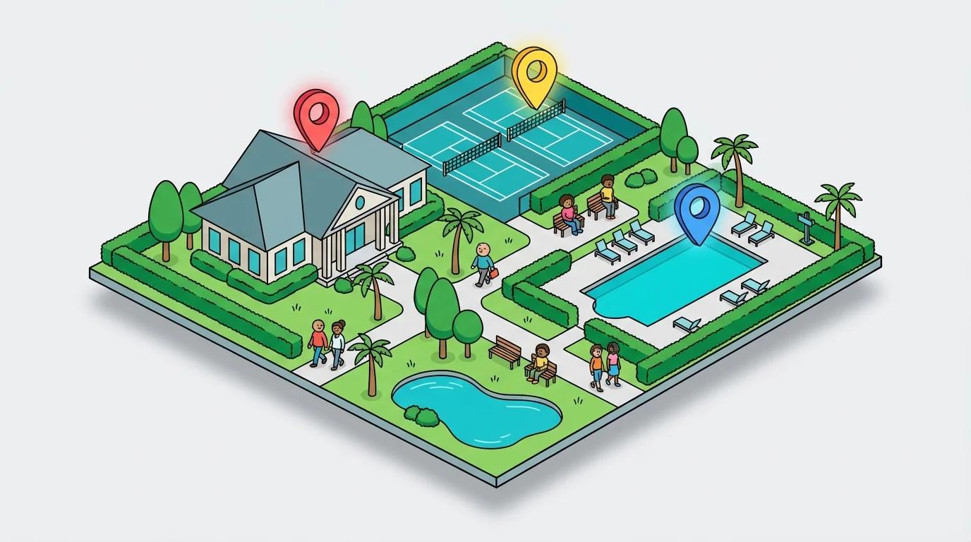 Interactive Property Maps for HOA Amenities | Amenivue | Amenivue
