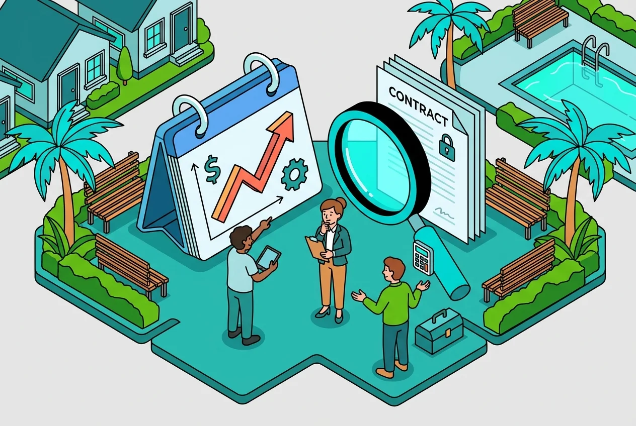 HOA Budgets: Visual Verification for Vendor Accountabil | Amenivue