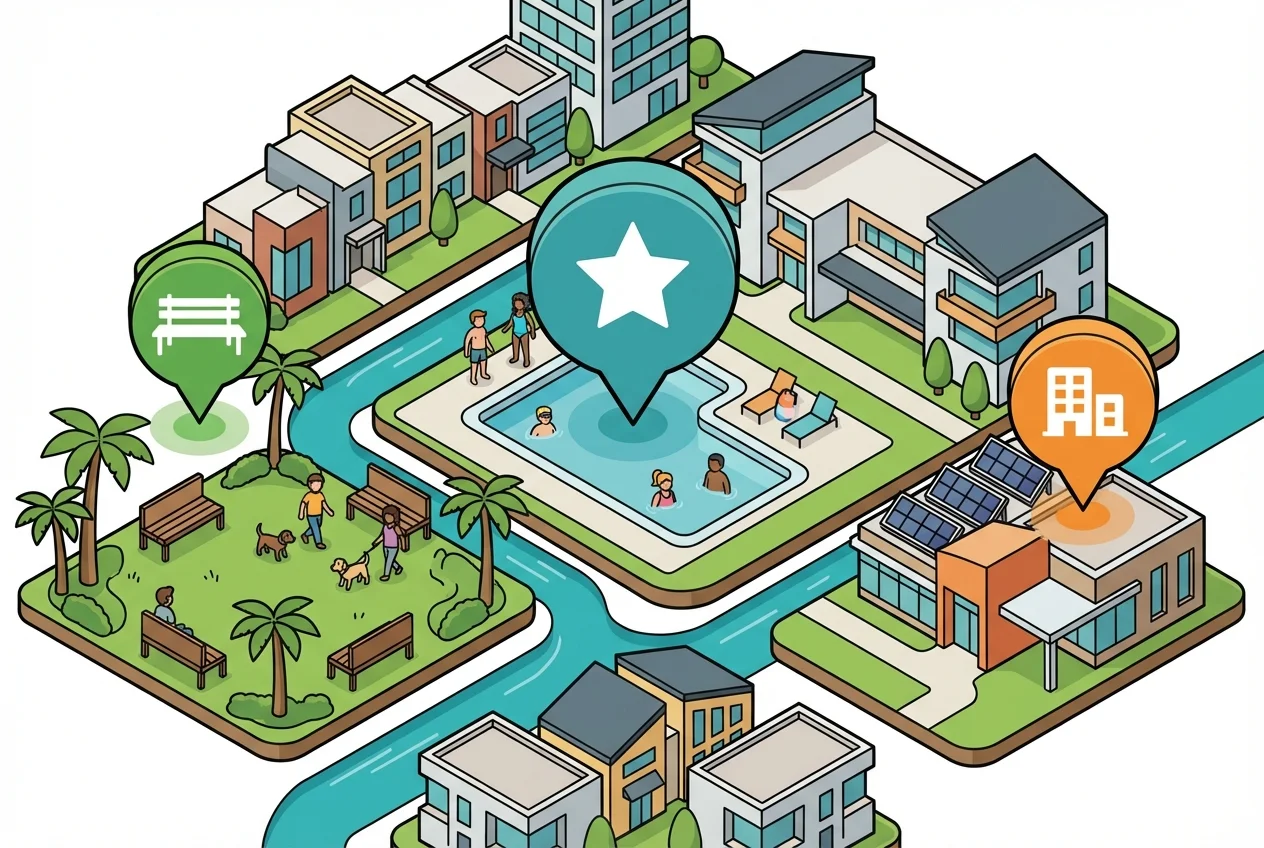 Interactive Property Maps for HOA Amenities | Amenivue | Amenivue